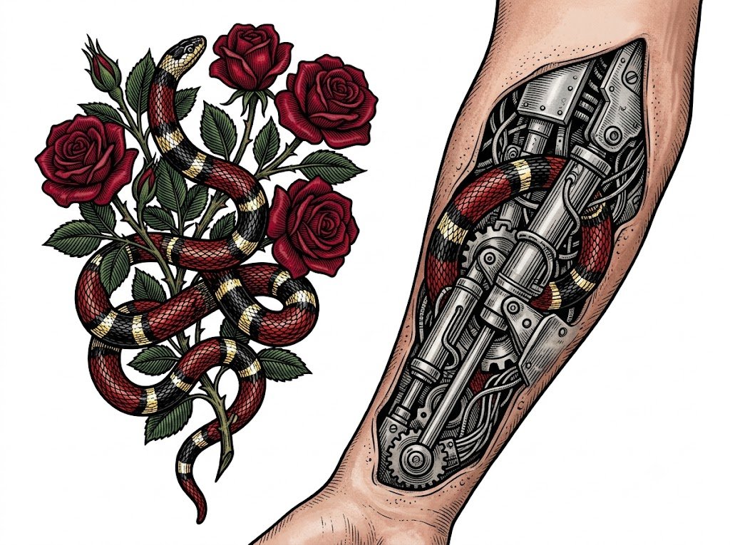 Criador de Prompts para Desenhos de Tatuagem IA — Tattoo Studio | MJCR WebDEV