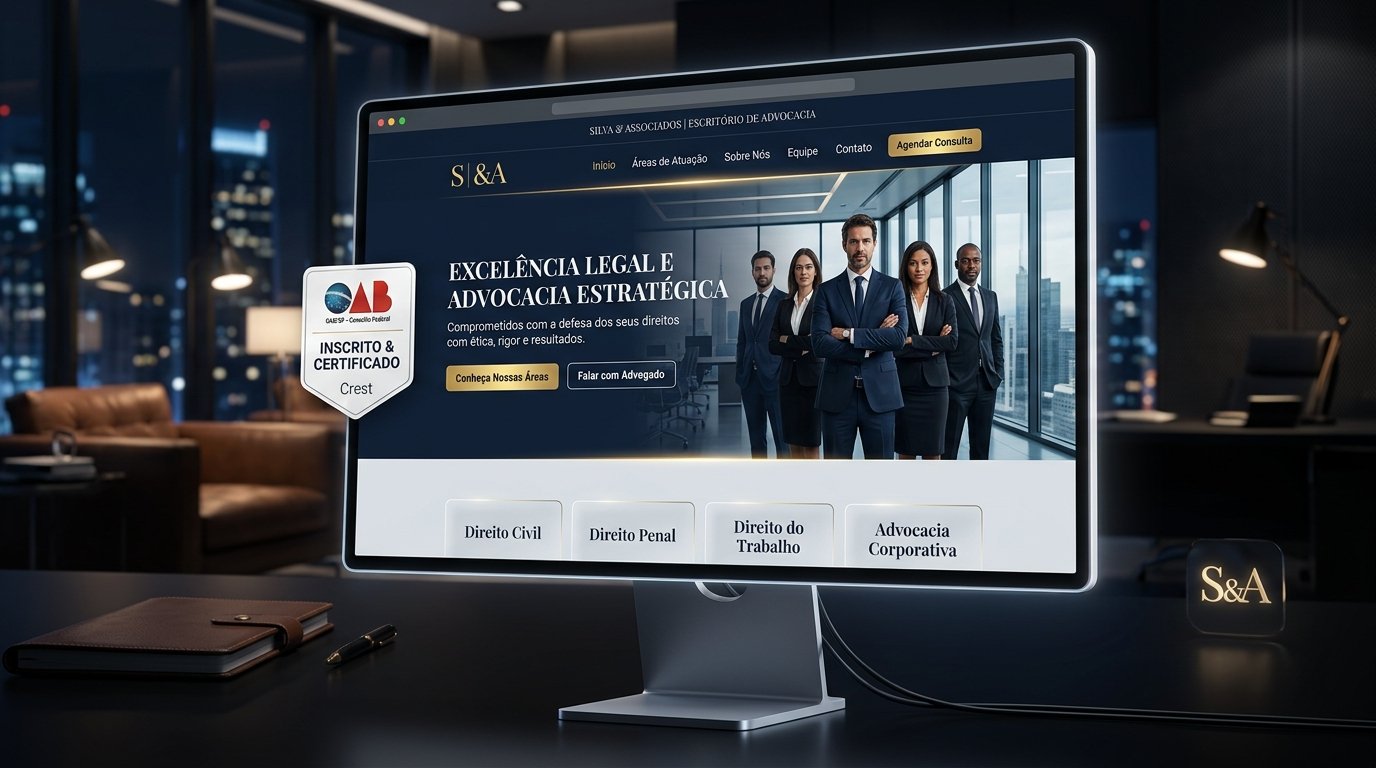 Criador de Site para Escritório de Advocacia