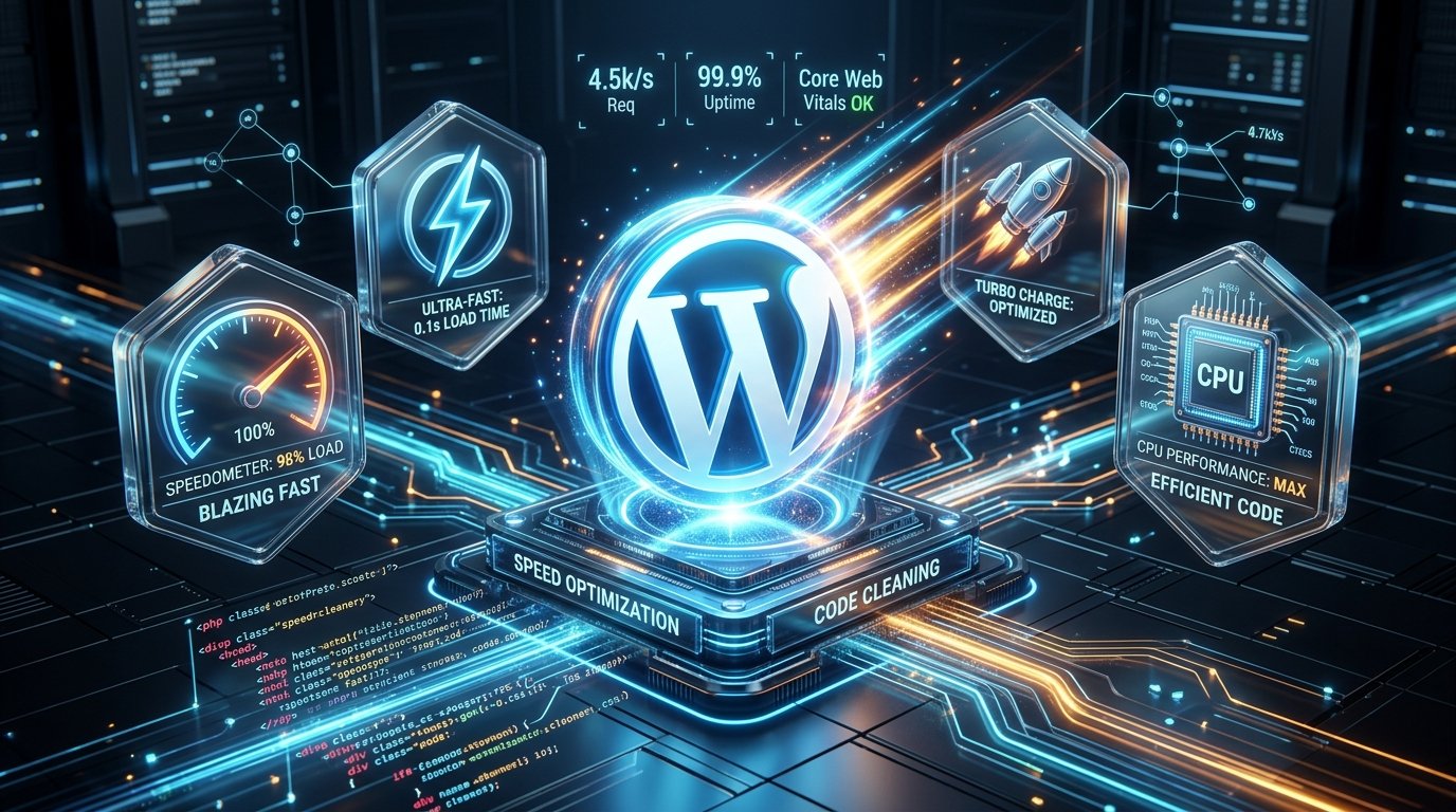 Gerador de Plugin WordPress Limpeza Extrema e Desempenho