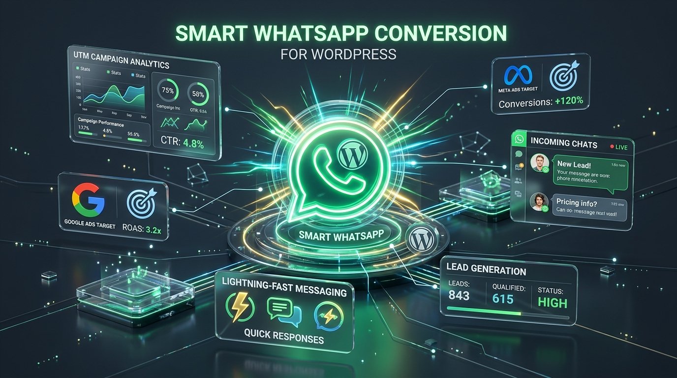 Gerador de Plugin WordPress Botão WhatsApp Inteligente